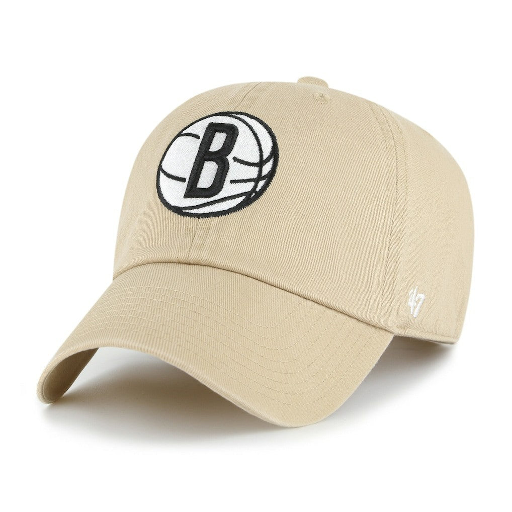 47 brand Brooklyn Nets '47 Logo Clean Up Adjustable Hat