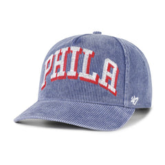 47 brand Philadelphia 76ers '47 Reclaim Snow Wash Corduroy Adjustable Hitch Hat