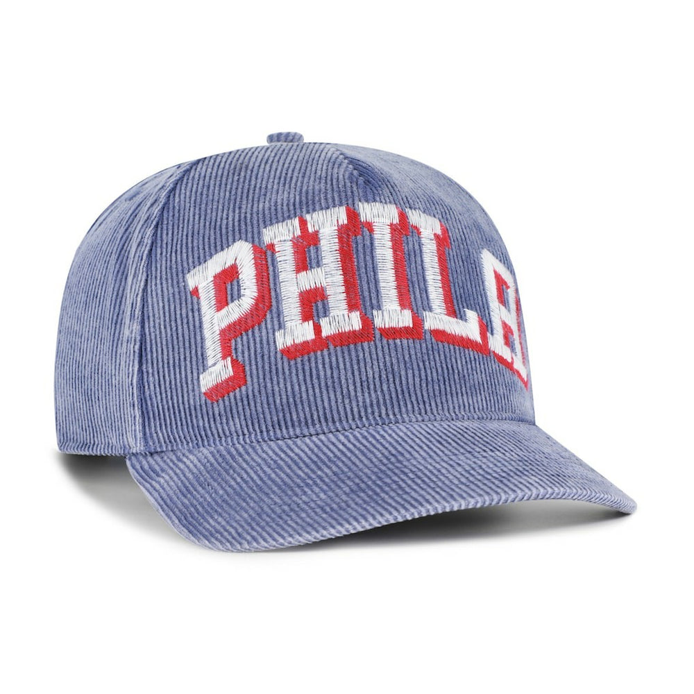 47 brand Philadelphia 76ers '47 Reclaim Snow Wash Corduroy Adjustable Hitch Hat