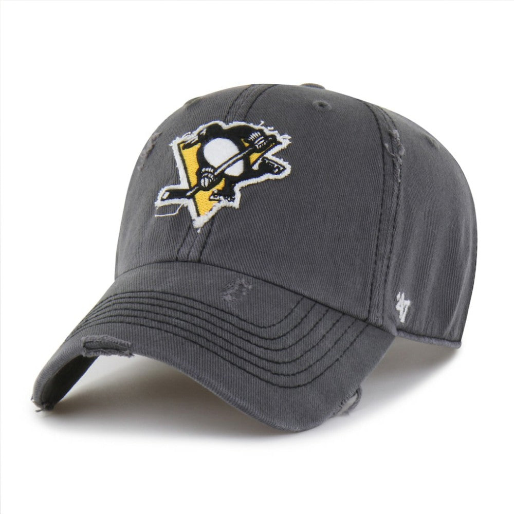 NHL Pittsburgh Penguins '47 Weathered Clean Up Adjustable Hat