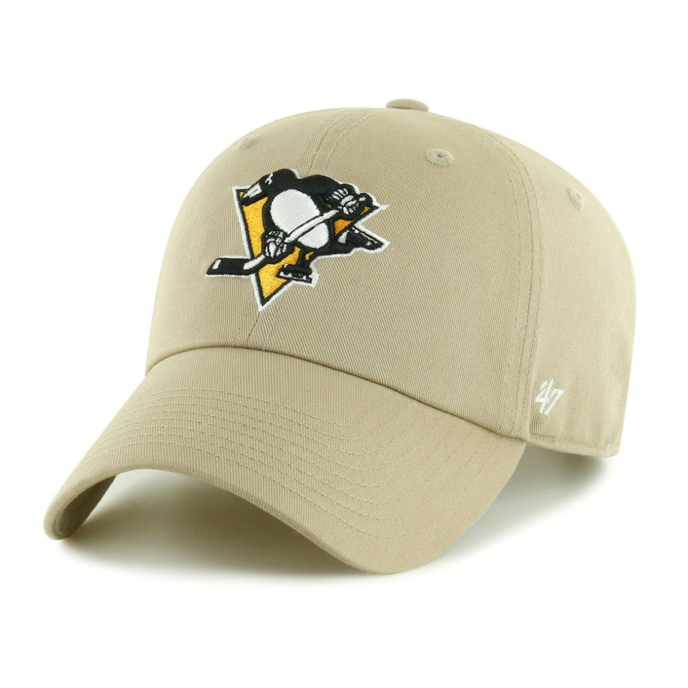 NHL Pittsburgh Penguins '47 Logo Clean Up Adjustable Hat