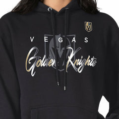 NHL Vegas Golden Knights G-III 4Her by Carl Banks Shadow Logo Fleece Pullover Hoodie