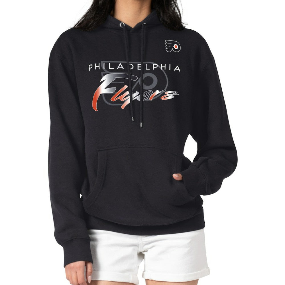 NHL Philadelphia Flyers G-III 4Her by Carl Banks Shadow Logo Fleece Pullover Hoodie