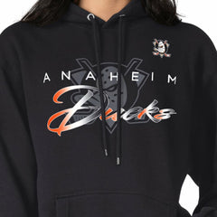 NHL Anaheim Ducks G-III 4Her by Carl Banks Shadow Logo Fleece Pullover Hoodie
