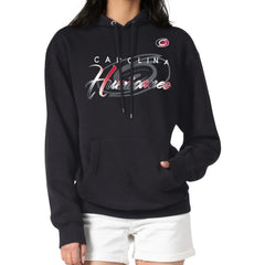 NHL Carolina Hurricanes G-III 4Her by Carl Banks Shadow Logo Fleece Pullover Hoodie