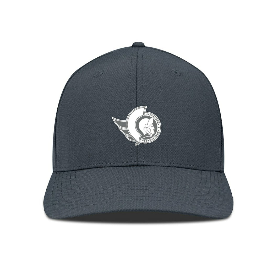 NHL Ottawa Senators Levelwear Rise Slate & Snow Structured Flex Hat