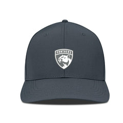 NHL Florida Panthers Levelwear Rise Slate & Snow Structured Flex Hat