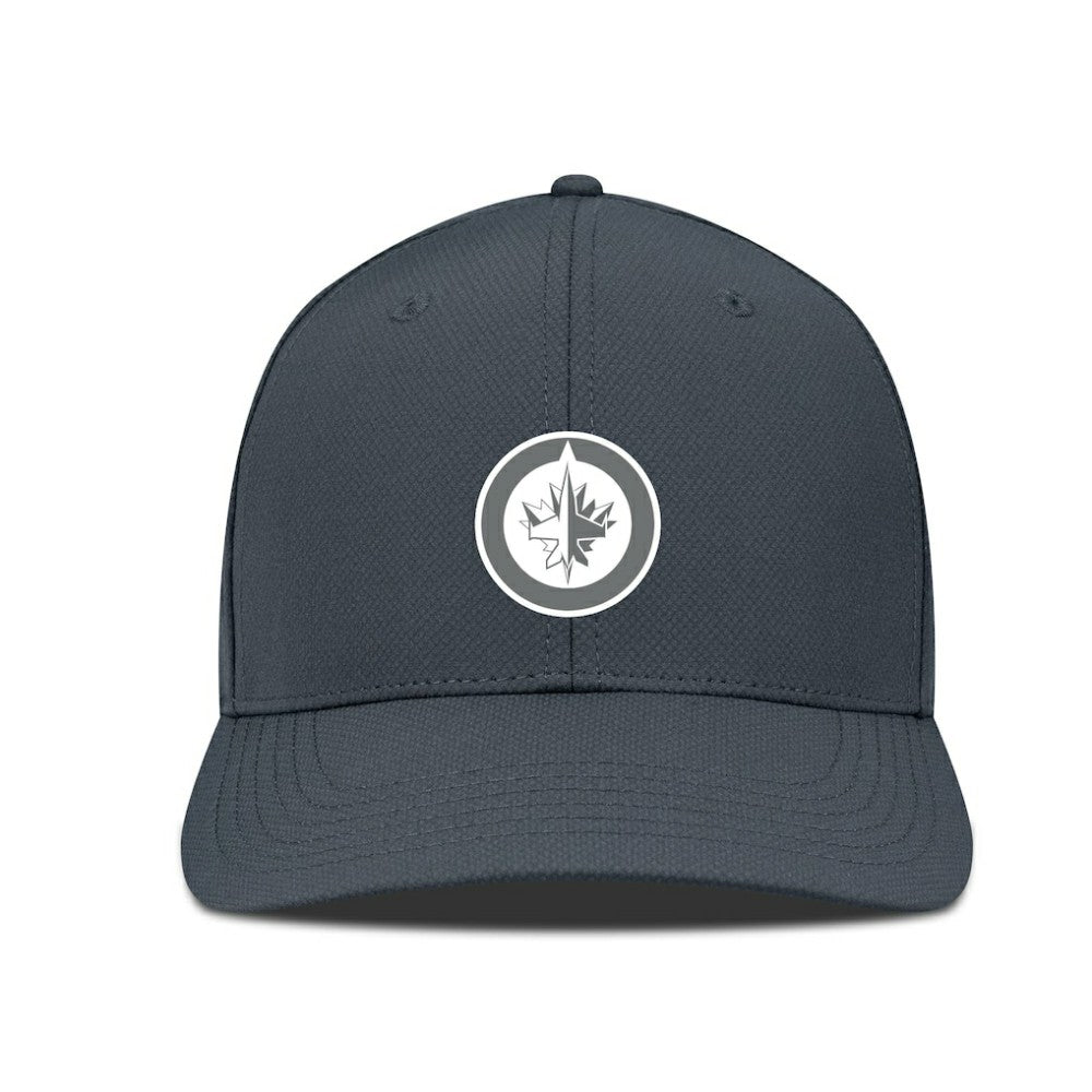 NHL Winnipeg Jets Levelwear Rise Slate & Snow Structured Flex Hat