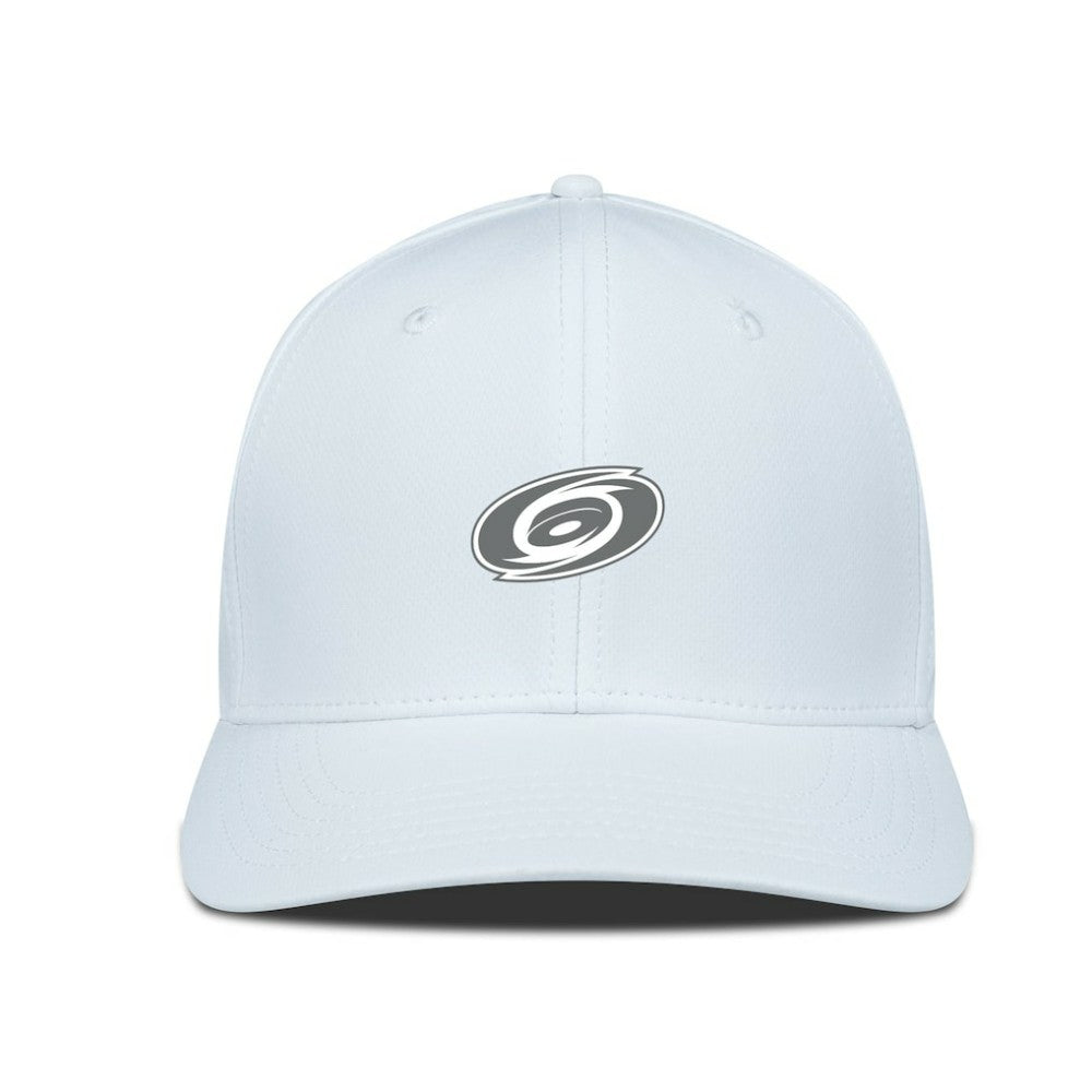 NHL Carolina Hurricanes Levelwear Rise Slate & Snow Structured Flex Hat