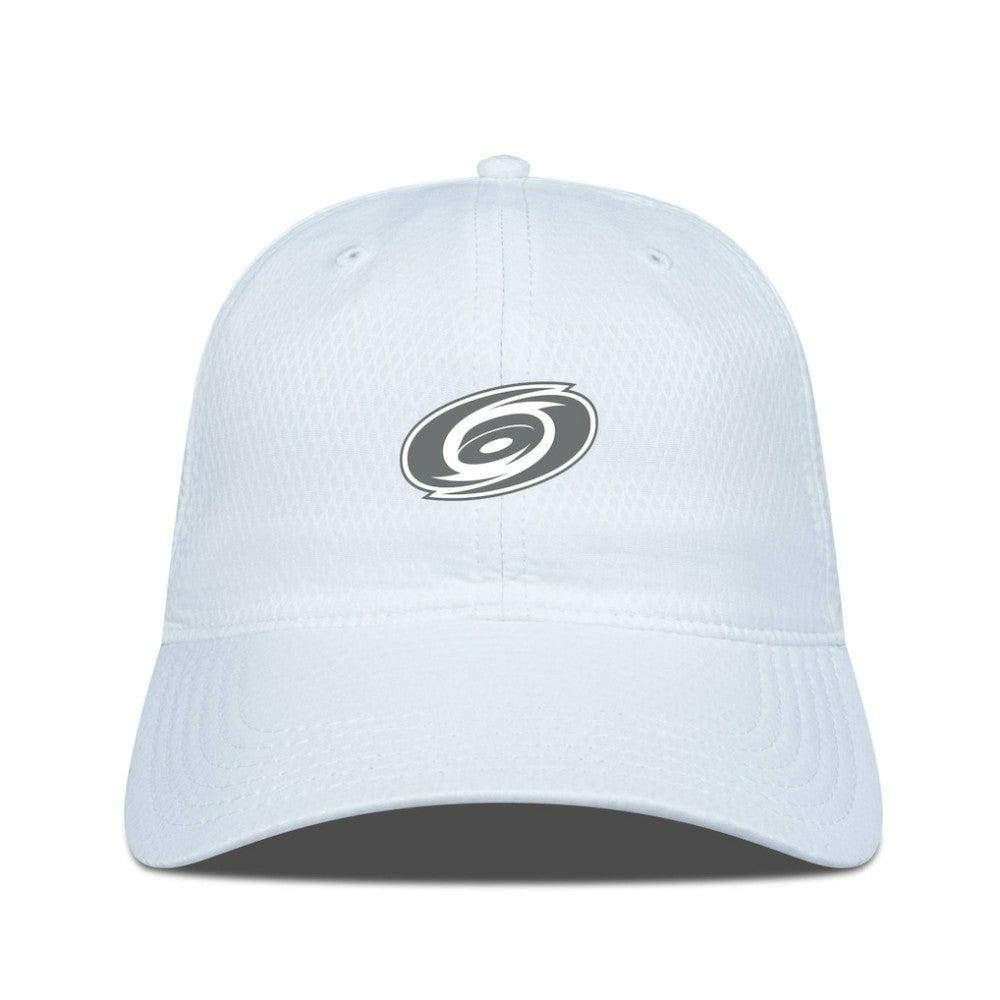 NHL Carolina Hurricanes Levelwear Matrix Slate & Snow Unstructured Adjustable Hat