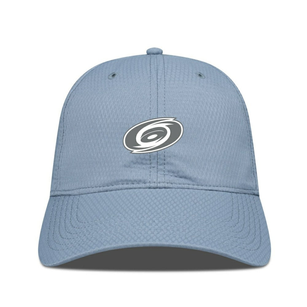 NHL Carolina Hurricanes Levelwear Matrix Slate & Snow Unstructured Adjustable Hat