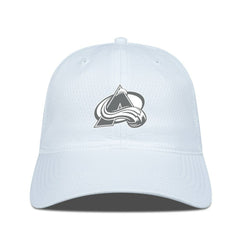 NHL Colorado Avalanche Levelwear Matrix Slate & Snow Unstructured Adjustable Hat