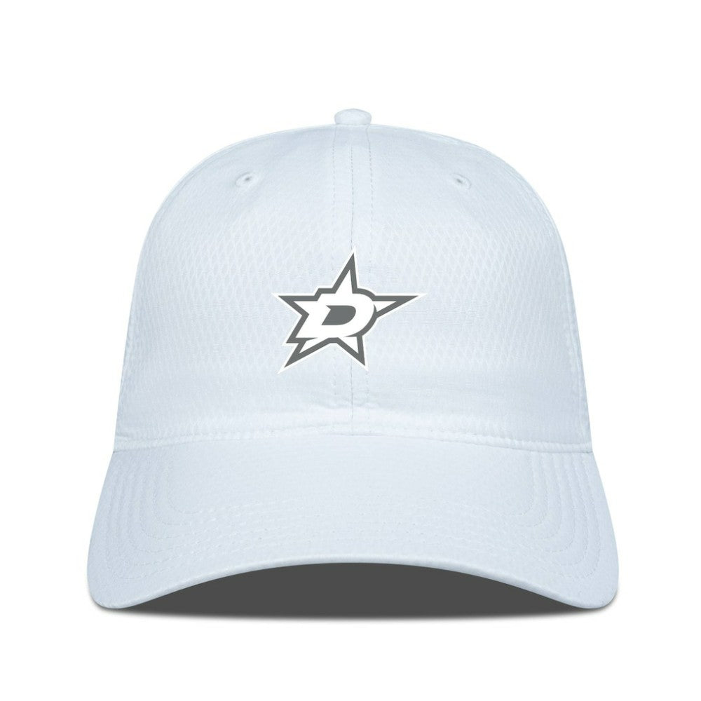 NHL Dallas Stars Levelwear Matrix Slate & Snow Unstructured Adjustable Hat
