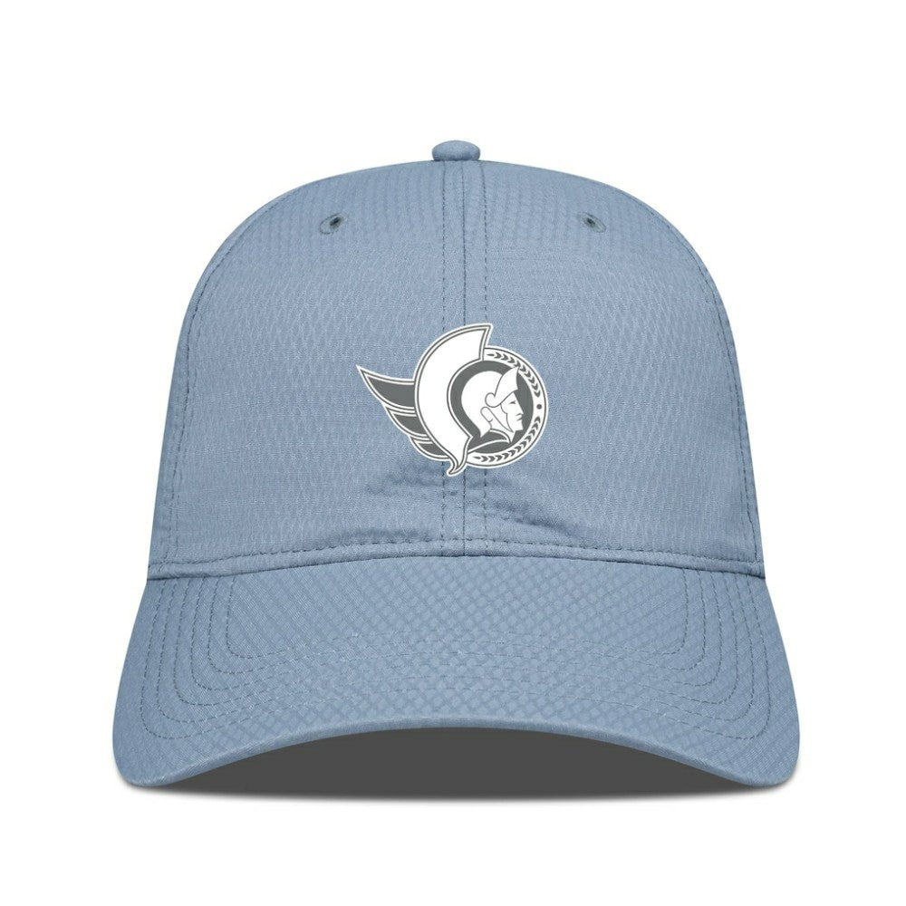 NHL Ottawa Senators Levelwear Matrix Slate & Snow Unstructured Adjustable Hat