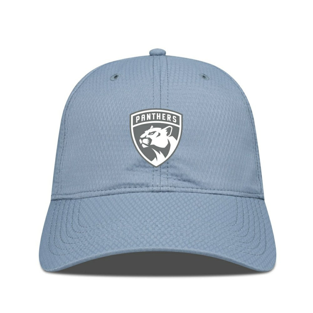 NHL Florida Panthers Levelwear Matrix Slate & Snow Unstructured Adjustable Hat