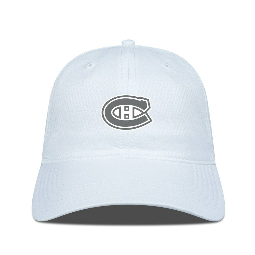 NHL Montreal Canadiens Levelwear Matrix Slate & Snow Unstructured Adjustable Hat