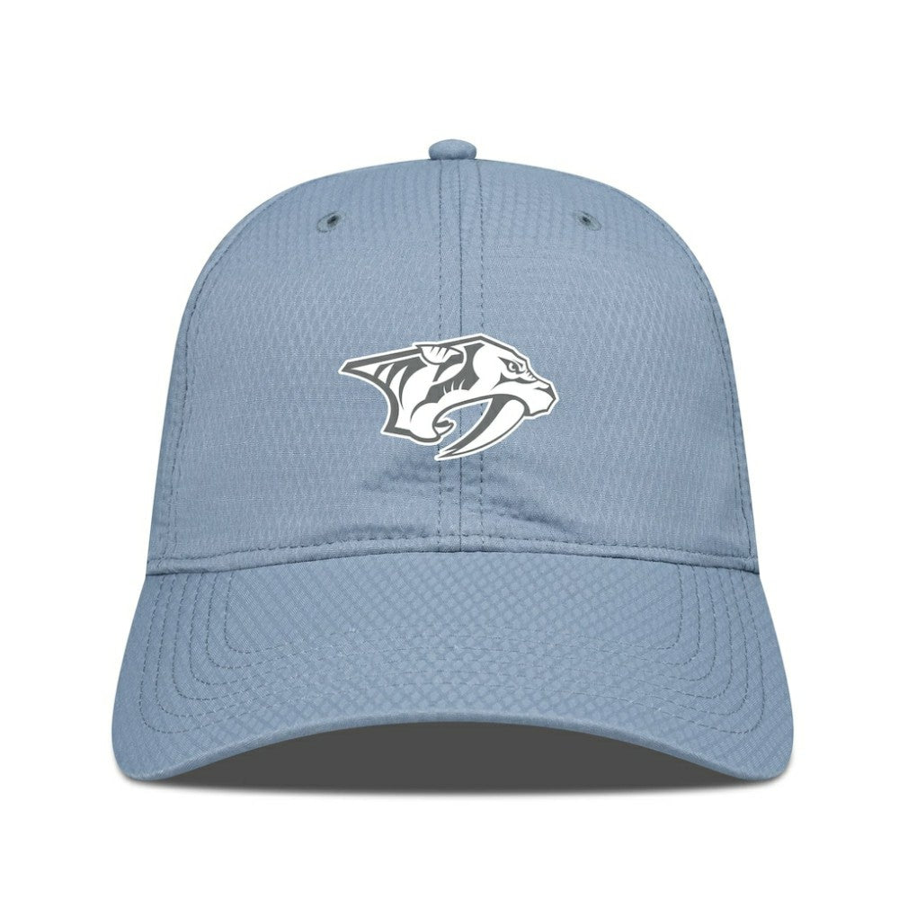 NHL Nashville Predators Levelwear Matrix Slate & Snow Unstructured Adjustable Hat
