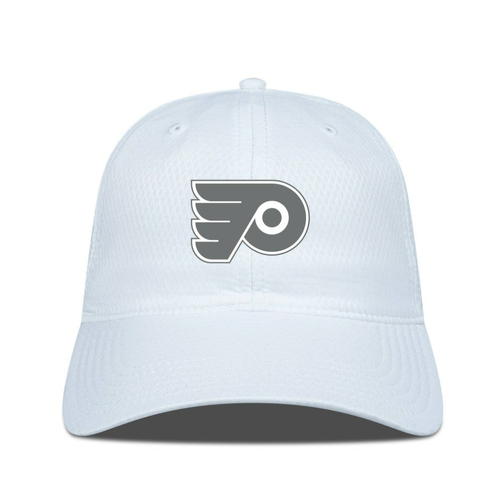 NHL Philadelphia Flyers Levelwear Matrix Slate & Snow Unstructured Adjustable Hat