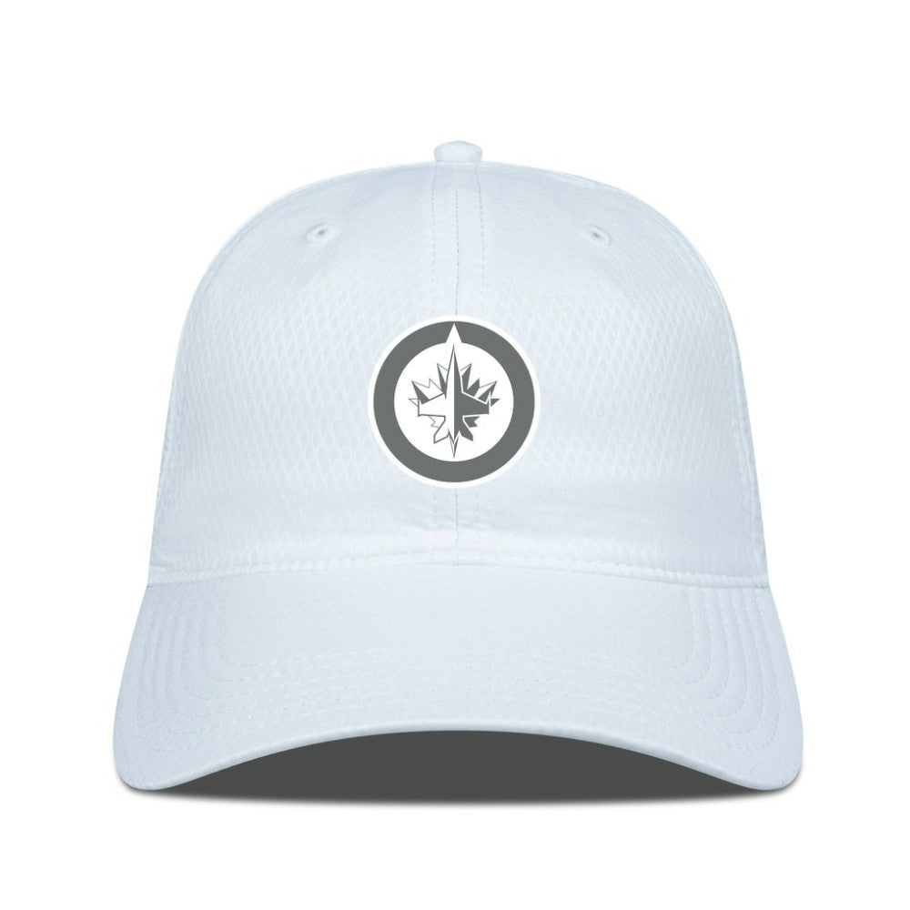 NHL Winnipeg Jets Levelwear Matrix Slate & Snow Unstructured Adjustable Hat
