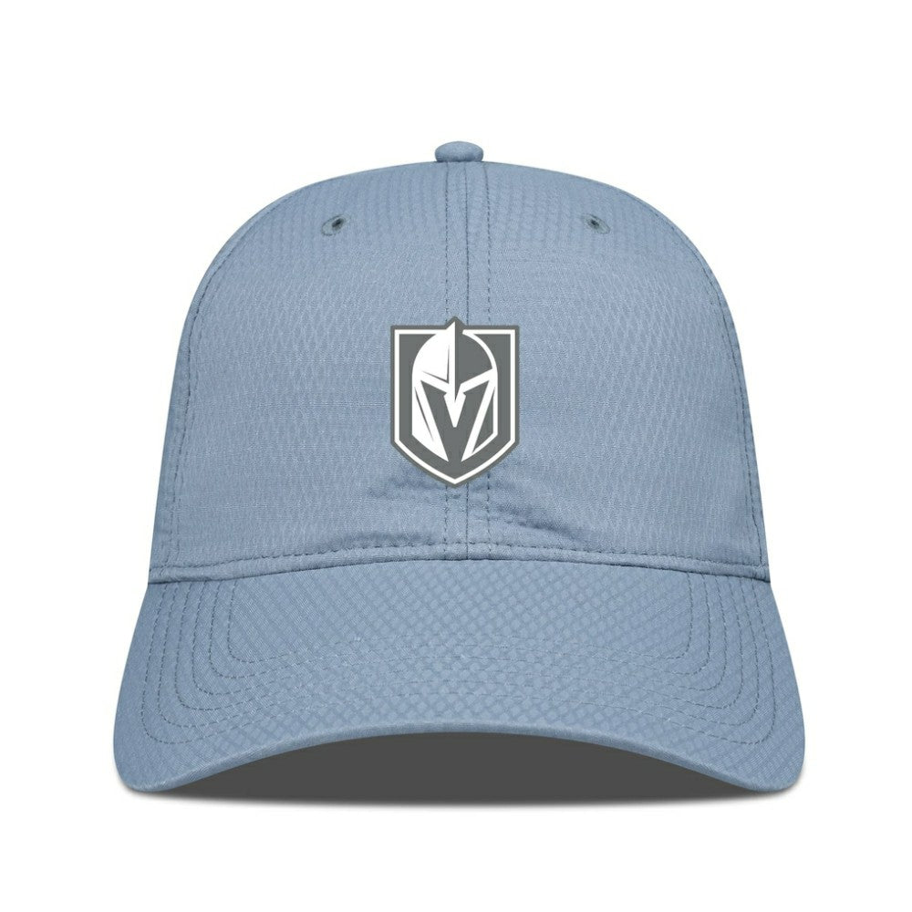 NHL Vegas Golden Knights Levelwear Matrix Slate & Snow Unstructured Adjustable Hat