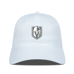 NHL Vegas Golden Knights Levelwear Matrix Slate & Snow Unstructured Adjustable Hat