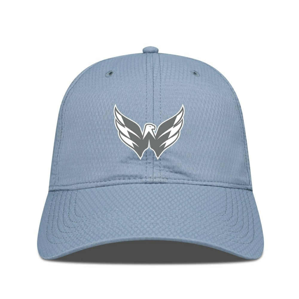 NHL Washington Capitals Levelwear Matrix Slate & Snow Unstructured Adjustable Hat