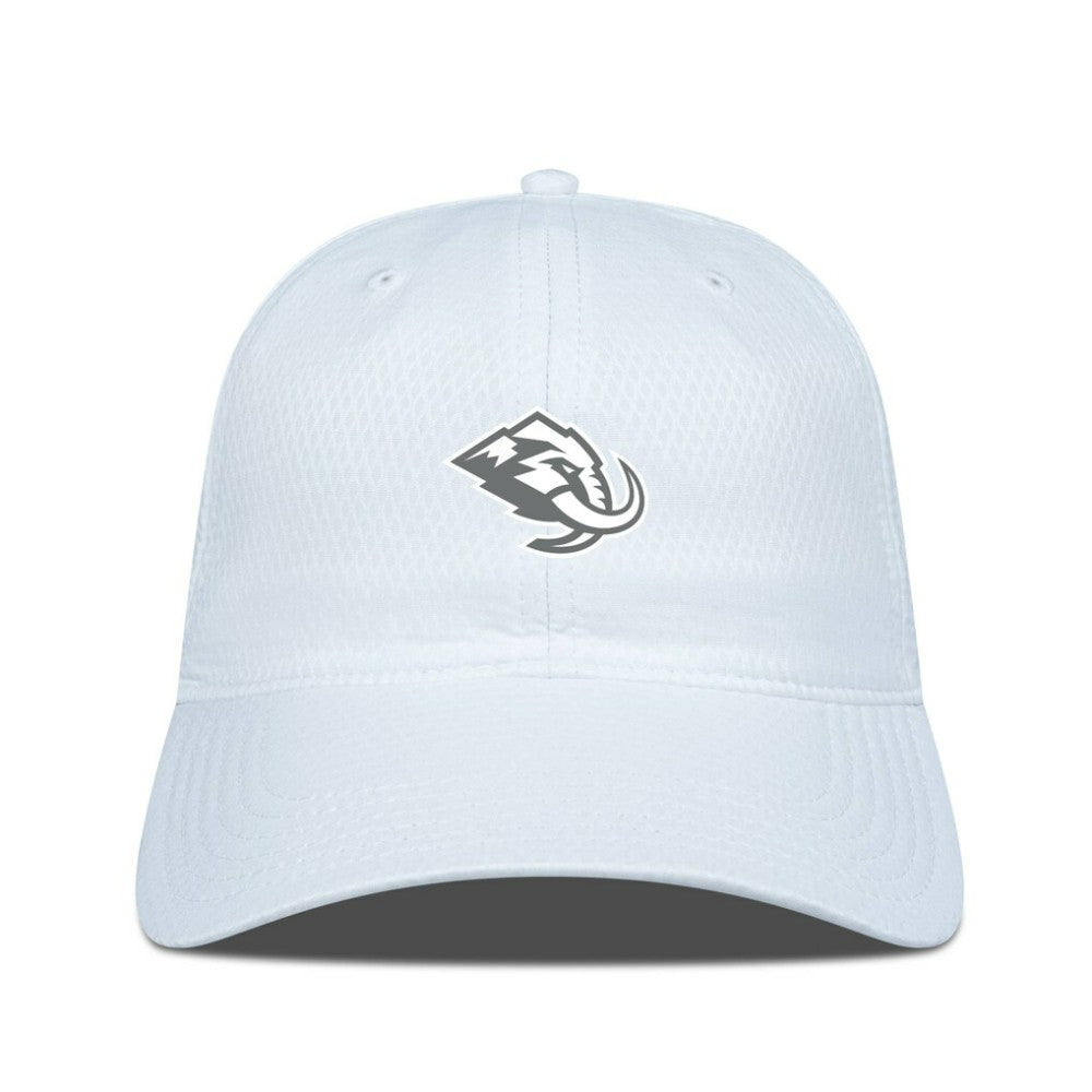 NHL Utah Mammoth Levelwear Matrix Slate & Snow Unstructured Adjustable Hat