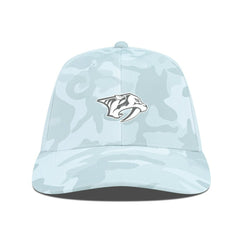 NHL Nashville Predators Levelwear Clash Slate & Snow Meshback Flex Hat