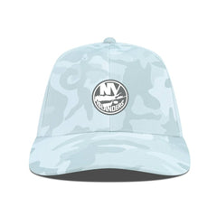 NHL New York Islanders Levelwear Clash Slate & Snow Meshback Flex Hat