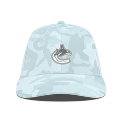 NHL Vancouver Canucks Levelwear Clash Slate & Snow Meshback Flex Hat