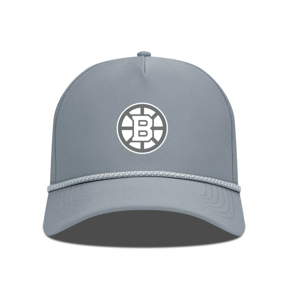 NHL Boston Bruins Levelwear Gordon Slate & Snow Rope Adjustable Hat
