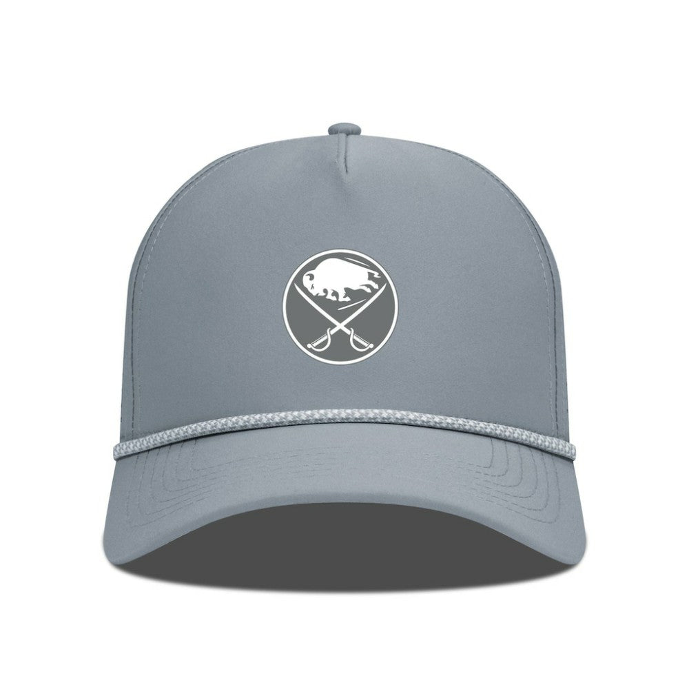 NHL Buffalo Sabres Levelwear Gordon Slate & Snow Rope Adjustable Hat