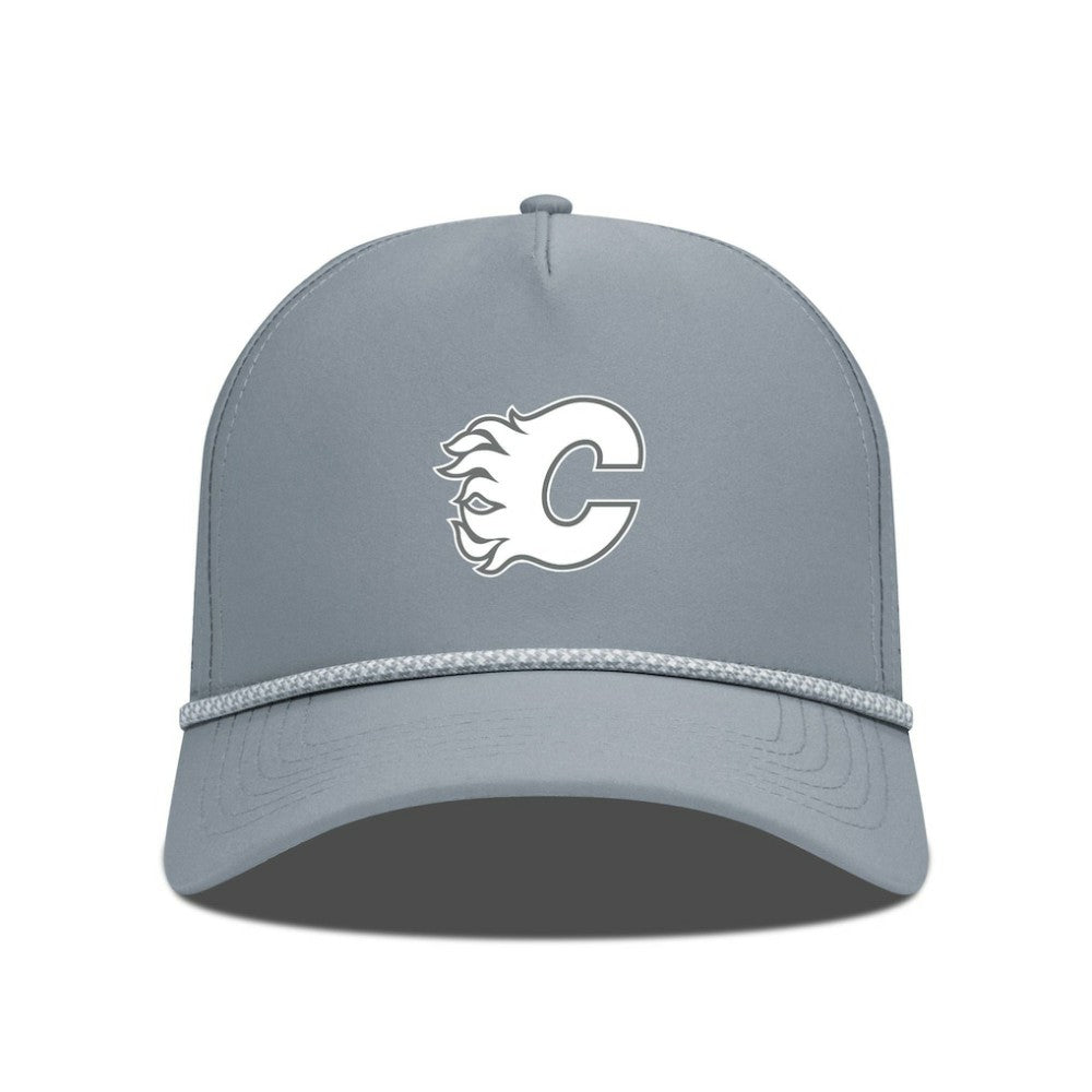 NHL Calgary Flames Levelwear Gordon Slate & Snow Rope Adjustable Hat