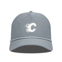 NHL Calgary Flames Levelwear Gordon Slate & Snow Rope Adjustable Hat