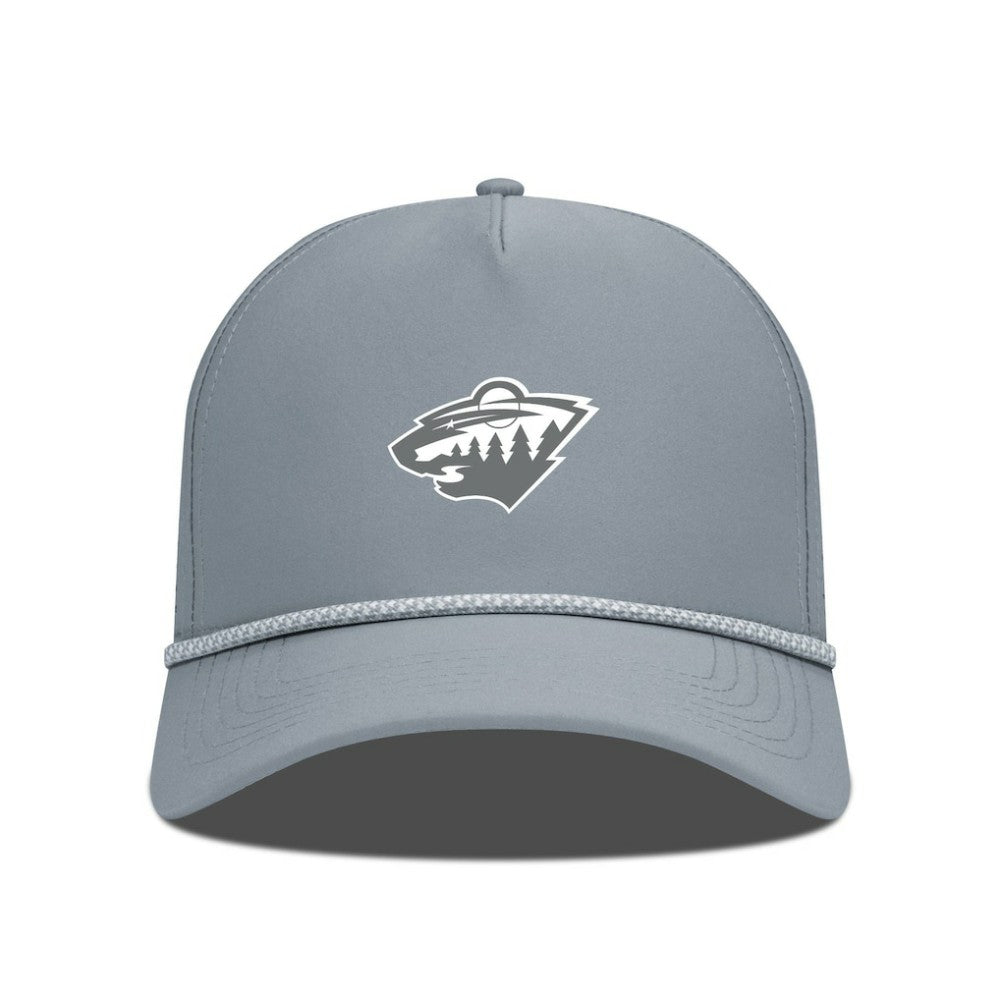 NHL Minnesota Wild Levelwear Gordon Slate & Snow Rope Adjustable Hat