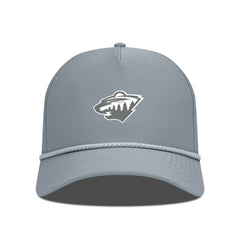 NHL Minnesota Wild Levelwear Gordon Slate & Snow Rope Adjustable Hat