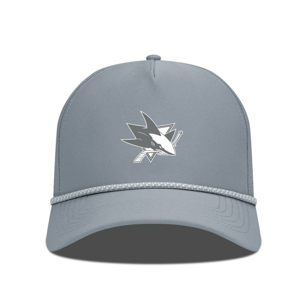 NHL San Jose Sharks Levelwear Gordon Slate & Snow Rope Adjustable Hat