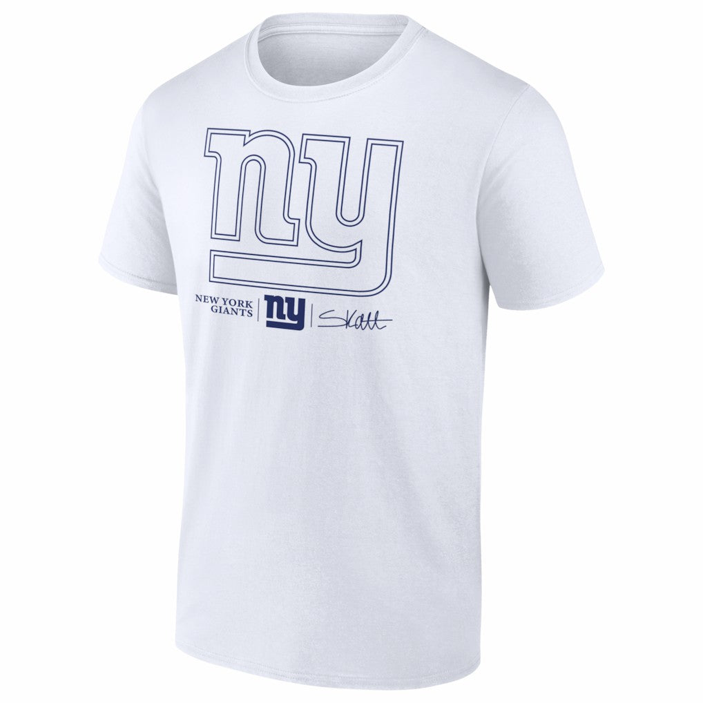 Cam Skattebo  Tonal Player Name & Number T-Shirt - New York Giants T-shirts