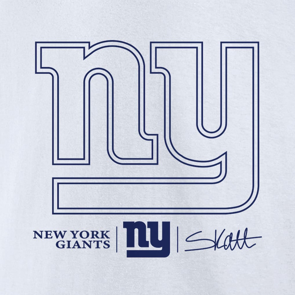 Cam Skattebo  Tonal Player Name & Number T-Shirt - New York Giants T-shirts