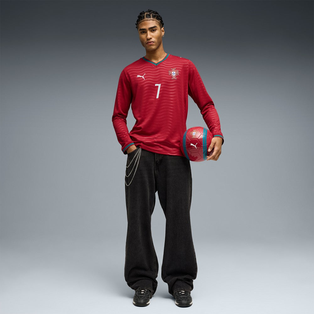 Cristiano Ronaldo Portugal National Team 2026 Home Replica Long Sleeve Jersey