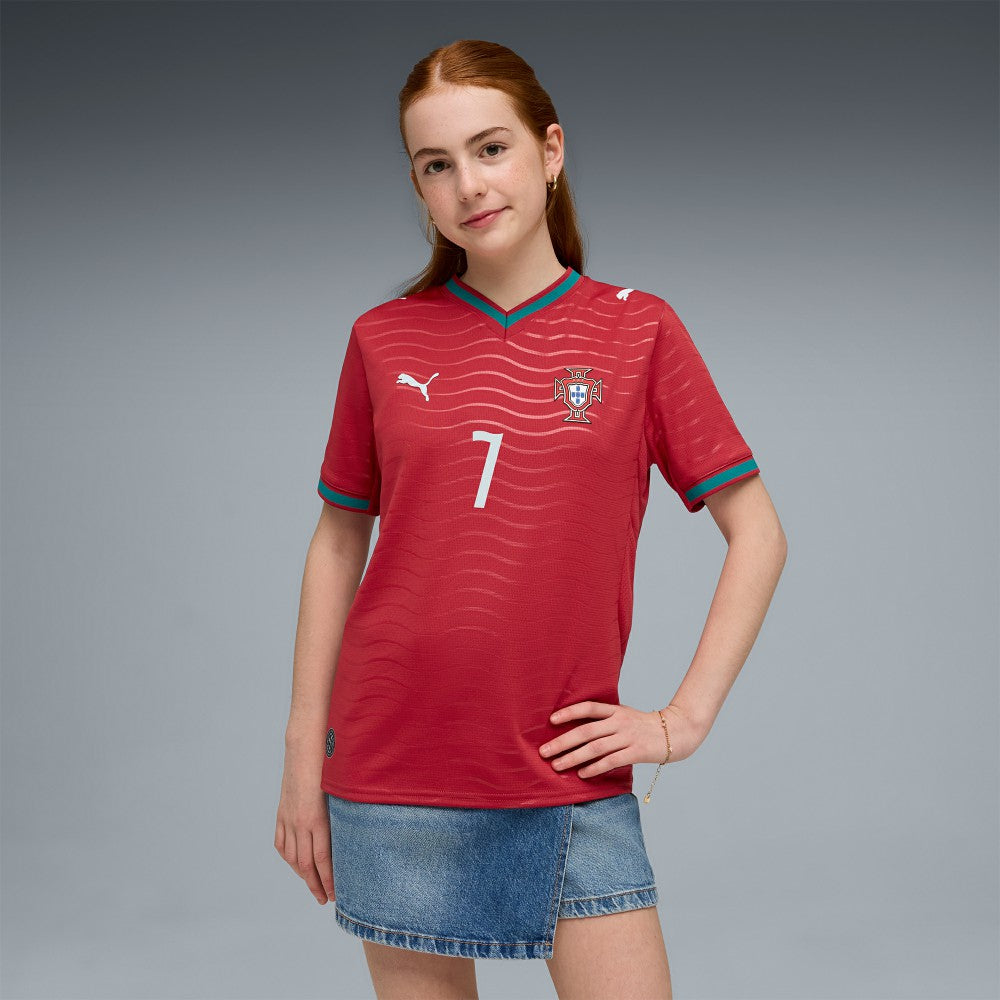 Cristiano Ronaldo Portugal National Team Youth 2026 Home Replica Jersey