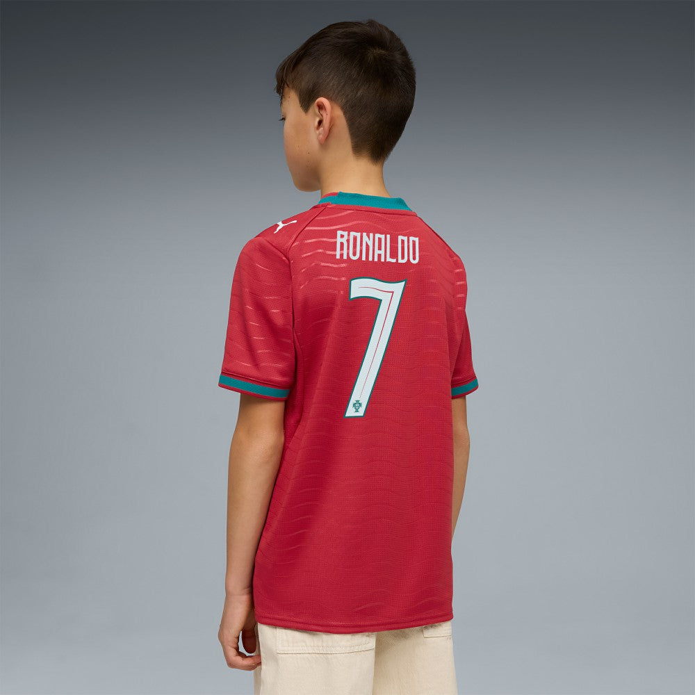 Cristiano Ronaldo Portugal National Team Youth 2026 Home Replica Jersey