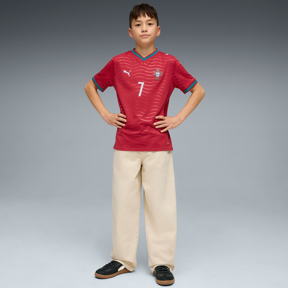Cristiano Ronaldo Portugal National Team Youth 2026 Home Replica Jersey