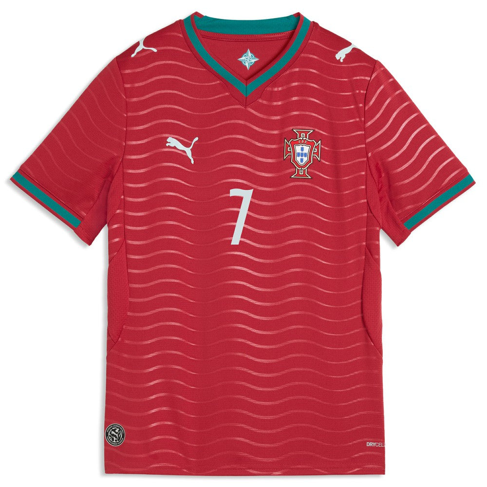 Cristiano Ronaldo Portugal National Team Youth 2026 Home Replica Jersey