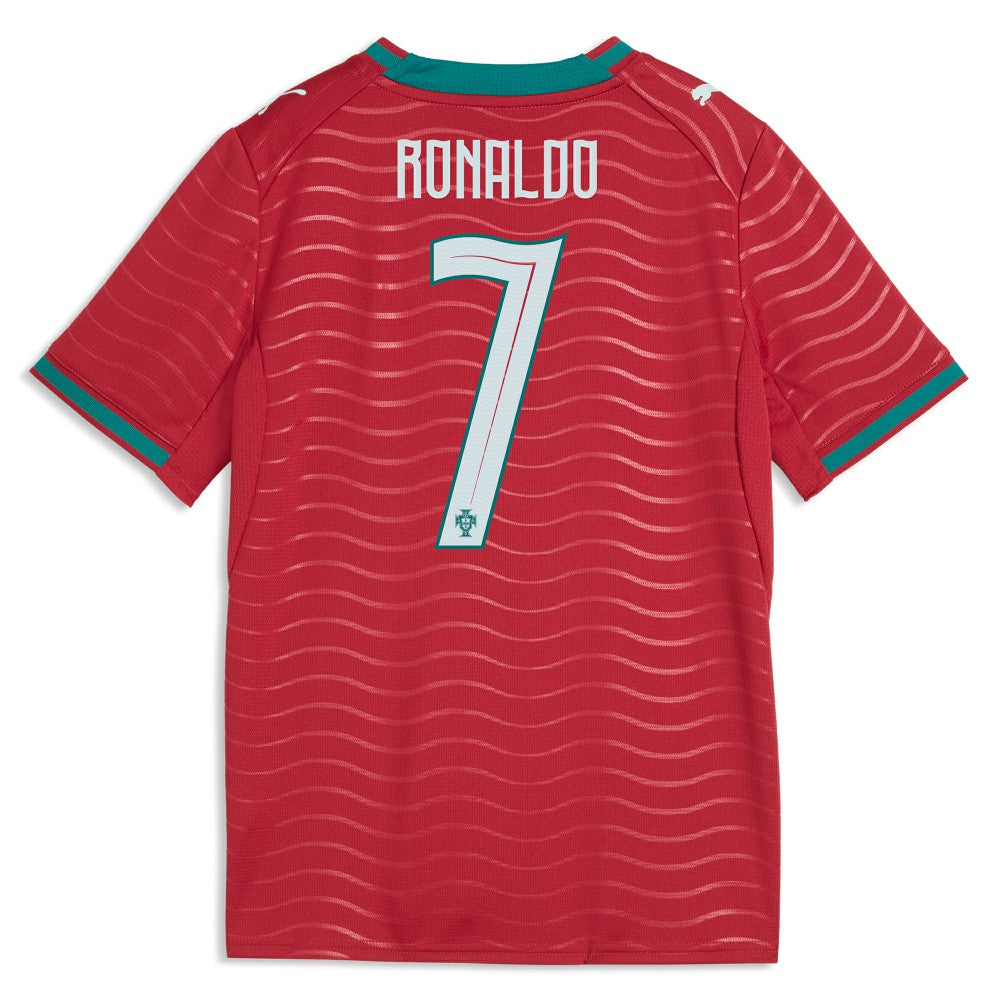 Cristiano Ronaldo Portugal National Team Youth 2026 Home Replica Jersey