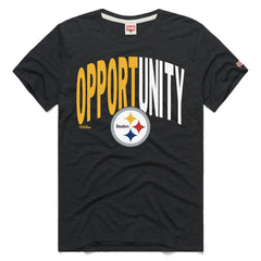 Homage Unisex 2025 Inspire Change Opportunity Tri-Blend T-Shirt - Pittsburgh Steelers T-shirts