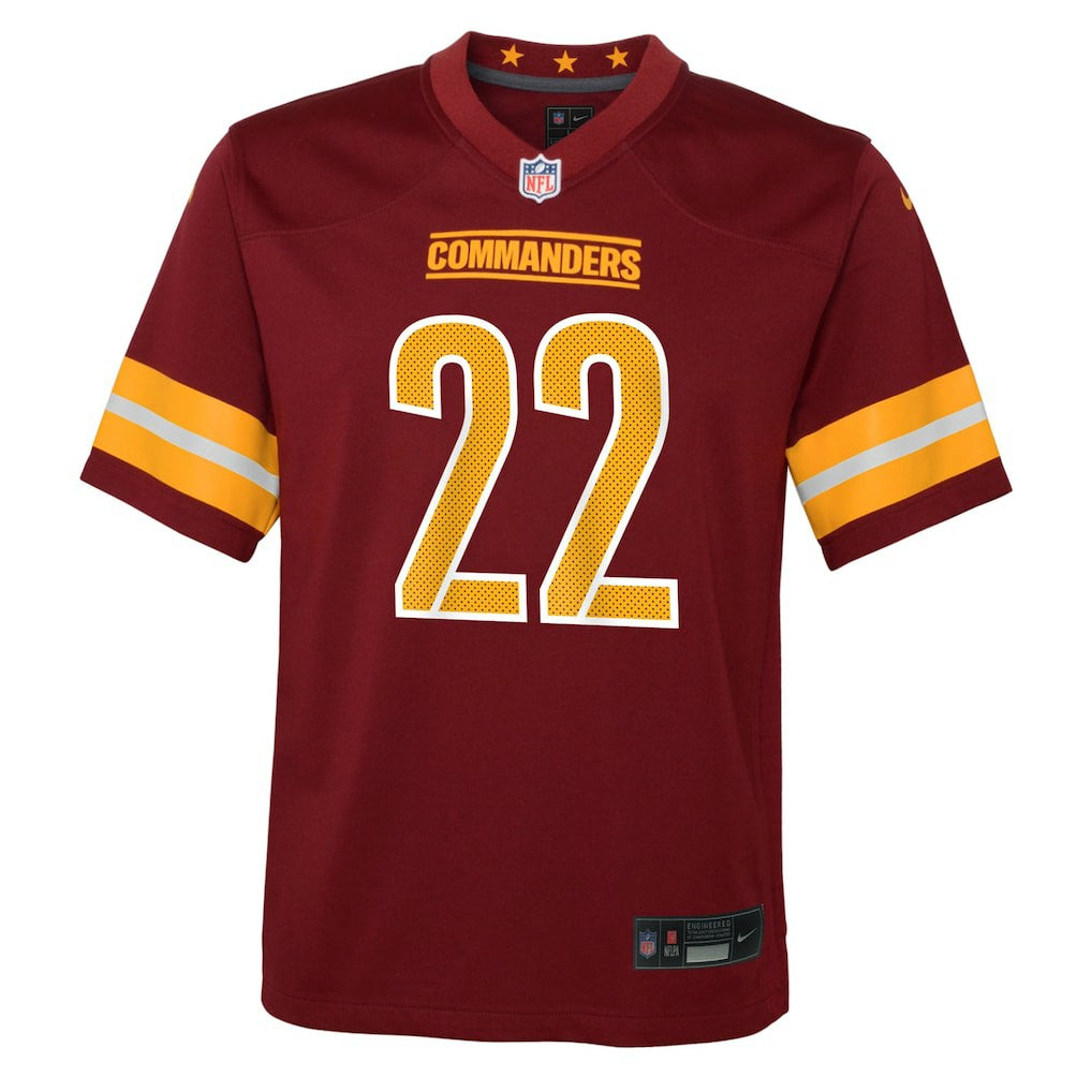 Jacory Croskey-Merritt  Youth Team Game Jersey - Washington Commanders Jerseys