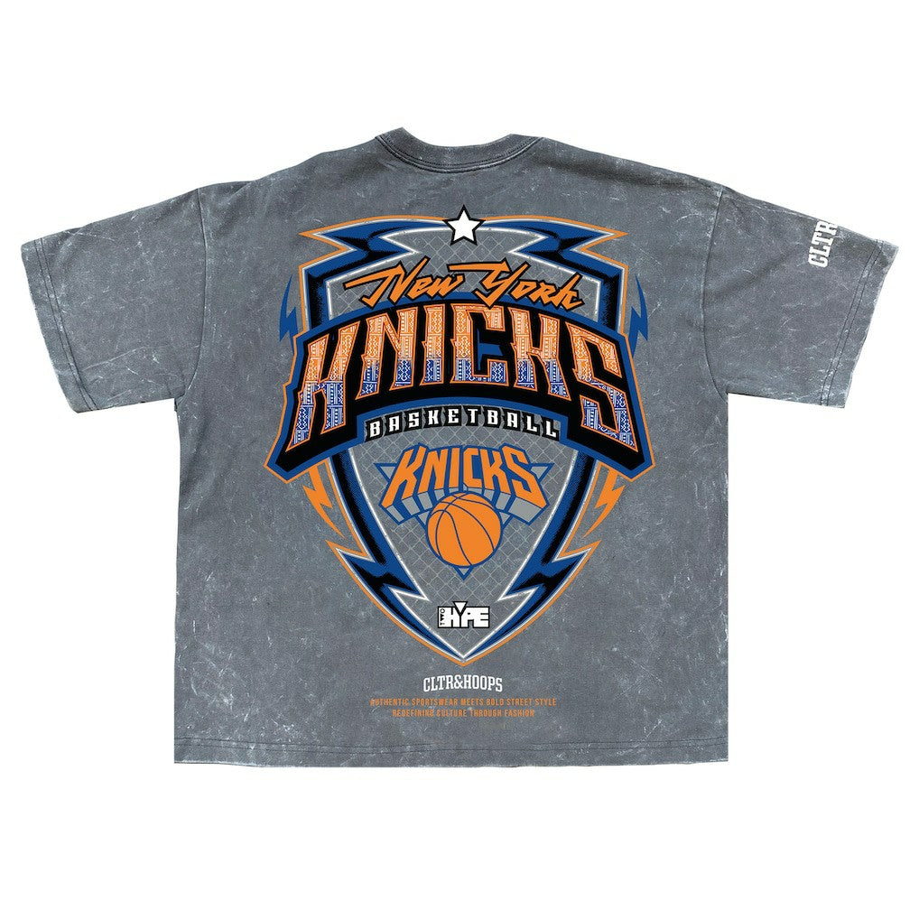 New Era New York Knicks Banner Era Collection Premium T-Shirt