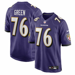 Kenyon Green  Team Game Jersey - Baltimore Ravens Jerseys