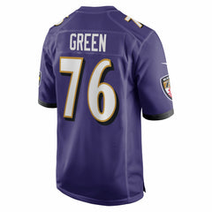 Kenyon Green  Team Game Jersey - Baltimore Ravens Jerseys